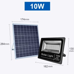 Projecteur LED Solaire Blanc Froid de 10W,25W,40W,60W,100W ou 200W étanche (IP65)