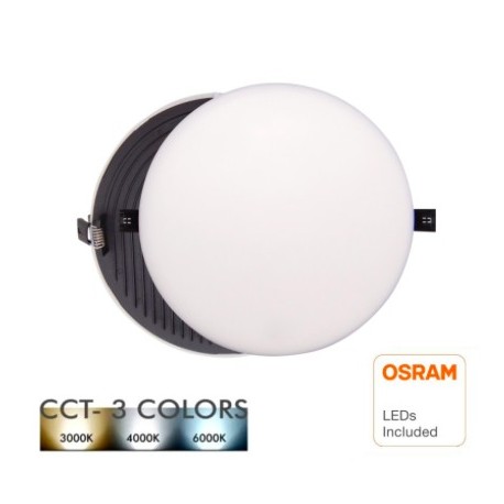 Plafonnier rond LED 18W Osram