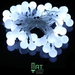 Guirlande LED 10 mètres blanc froid
